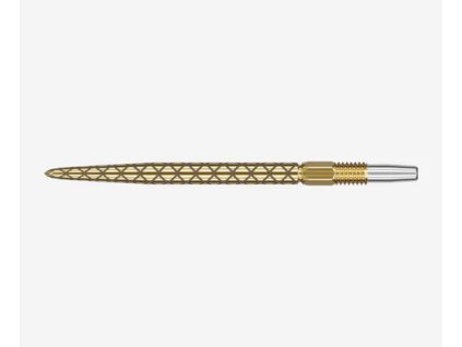 swiss diamond pro point 30mm gold dart point side view 1