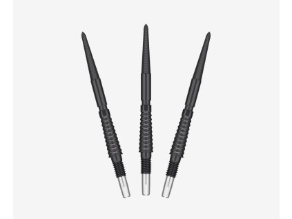 swiss storm lnc 30mm black dart point fan view