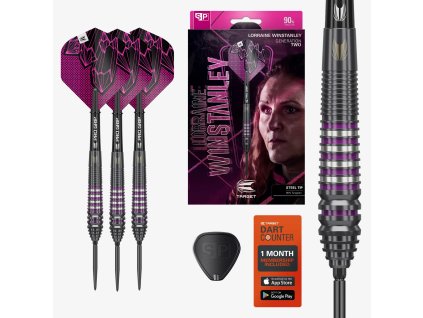 target darts lorraine winstanley g2 sp steel tip darts 1