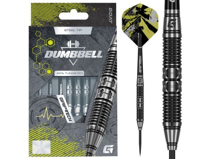 Šipky Goat Dumbbell 90% 28g steel