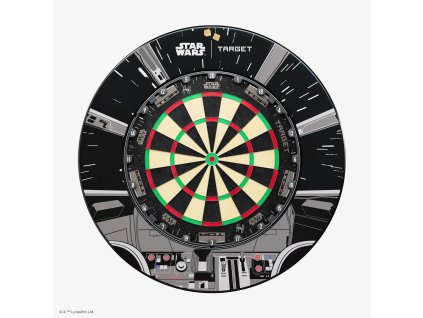 Set terč a okruží Target Star Wars Millennium Falcon