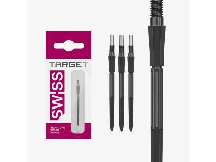 target darts elysian archetype 43 swiss point black 35mm 1