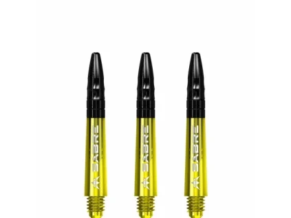 mission sabre shafts yellow blacktop short