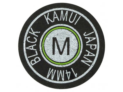 Kůže na tágo Kamui Black Original M 14 mm