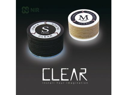 Kůže na tágo Kamui Black Clear Original Soft 14 mm