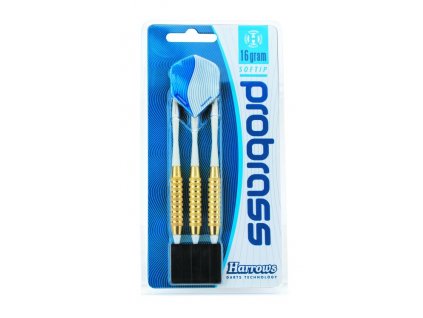 Šipky Harrows Pro Brass soft 18g - K