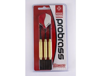 Šipky Harrows Pro Brass steel - light