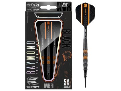 raymond van barneveld 80 black sipky