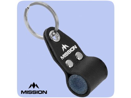 mission keyring dart sharpener black