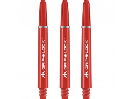 Násadky Mission GripLock Nylon Red Medium