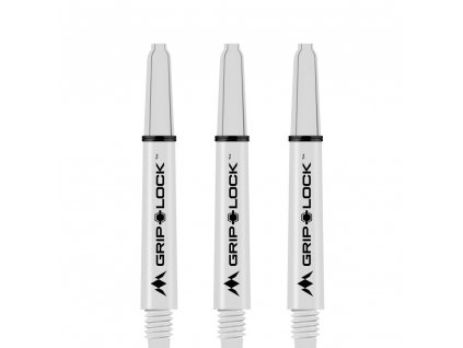 Násadky Mission GripLock Nylon White Midi