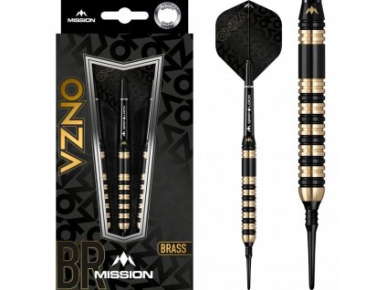 mission onza black gold brass soft tip m3 20g p1526 2373 medium