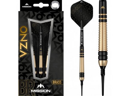 mission onza black gold brass soft tip m2 18g p1525 2371 medium