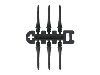 Hroty Cosmo Fit Point Plus CARBON 6ks - 25 mm