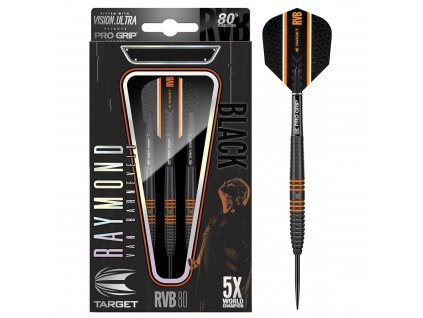 raymond van barneveld 80 black sipky