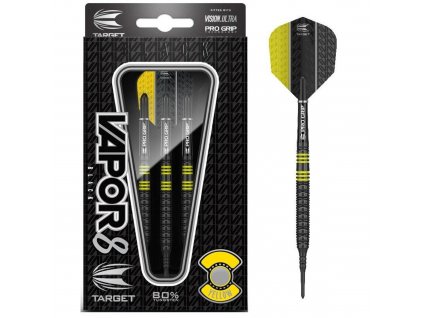 vapor 8 black yellow 80 sipky soft