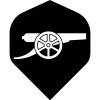 Arsenal FC Dart Flights Std TheGunners F3931 F2 Mono 2