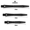 MissionAtom13AluminiumShafts AnodisedMetalStems Black6