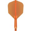 410043 K FLEX FLIGHT STD NO6 SHORT NEON ORANGE FLAT