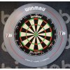Winmau set DOUBLE - terč Blade 6 + okruží Blade 6 Grey