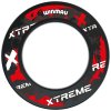 Winmau set DOUBLE - terč Blade 6 Dual Core + okruží Xtreme Red