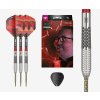 stephen bunting g5 steel tip darts set barrel close up