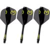 winmau dart fusion mvg michael van gerwen pacman flight schaftsystem nr2 m mittel