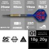target darts raymond van barneveld g6 soft tip darts 3