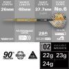 Šipky Target Bolide Envy 02 SP 90% 22g steel