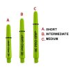 target pro grip nylon shafts lime 500x500