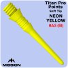 mission titan pro soft tips pack 50 neon yellow