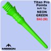 mission titan pro soft tips pack 50 neon green