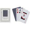 Poker karty Texas 100% plast Blue