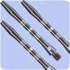 designa multiline aluminium shafts gun metal medium