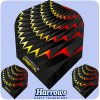 harrows orbital dart flights std yellow red