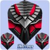 harrows avanti dart flights 7401
