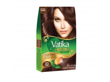 Vatika Henna Natural Brown 60g