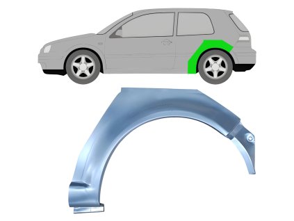 Lem%20zadni%CC%81ho%20blatni%CC%81ku%20%20Leva%CC%81%20VW%20Golf%20IV%2097 06