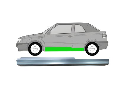Opravny%CC%81%20plech%20prahu%20%20Leva%CC%81%20VW%20Golf%20III%2093 98%20 %20CABRIO