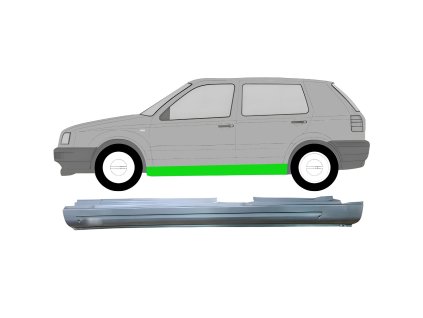 Opravny%CC%81%20plech%20prahu%20%20Leva%CC%81%20VW%20Golf%20III%2093 98
