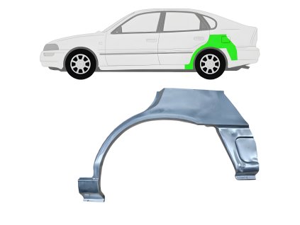 Lem%20zadni%CC%81ho%20blatni%CC%81ku%20na%20Toyota%20Corolla%201991 1998%20LIFTBACK%20%20Leva%CC%81