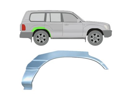 Lem%20zadni%CC%81ho%20blatni%CC%81ku%20na%20Toyota%20Land%20Cruiser%201998 2007%20%20Prava%CC%81