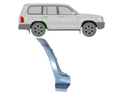 Opravny%CC%81%20plech%20zadni%CC%81ho%20blatni%CC%81ku%20spodni%CC%81%20c%CC%8Ca%CC%81st%20na%20Toyota%20Land%20Cruiser%201998 2007%20%20Prava%CC%81