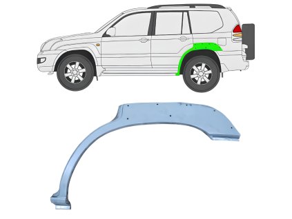 Opravny%CC%81%20plech%20zadni%CC%81ho%20blatni%CC%81ku%20s%20otvorem%20na%20Toyota%20Land%20Cruiser%202003 2010%20%20Leva%CC%81