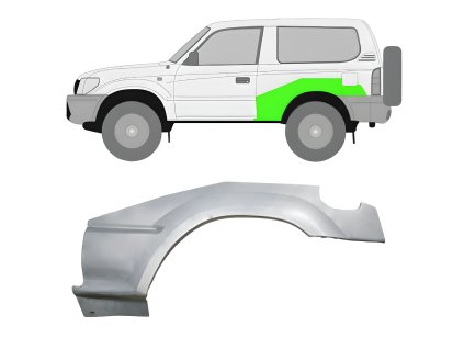 Lem%20zadni%CC%81ho%20blatni%CC%81ku%20na%20Toyota%20Land%20Cruiser%201996 2002%20%20Leva%CC%81