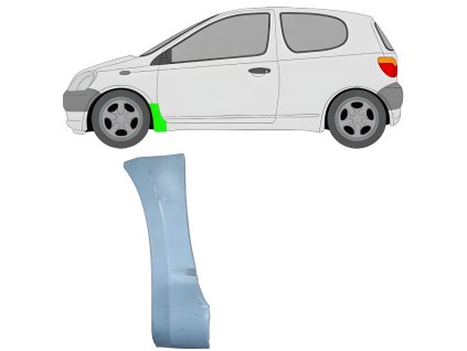 Opravny%CC%81%20plech%20pr%CC%8Cedni%CC%81ho%20blatni%CC%81ku%20na%20Toyota%20Yaris%201999 2006%20%20Leva%CC%81