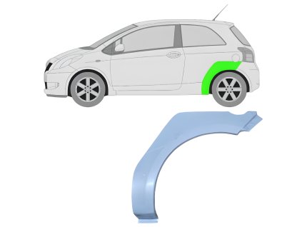 Lem%20zadni%CC%81ho%20blatni%CC%81ku%20na%20Toyota%20Yaris%202006 2011%20%20Leva%CC%81