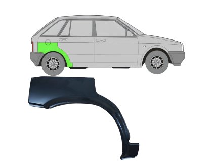 Lem%20zadni%CC%81ho%20blatni%CC%81ku%20%20Prava%CC%81%20Seat%20Ibiza%201984 1993