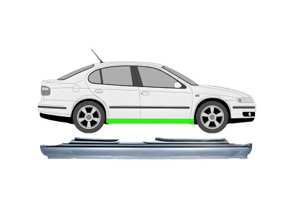 Opravny%CC%81%20plech%20prahu%20%20Prava%CC%81%20Seat%20Toledo%20Leon%201999 2006