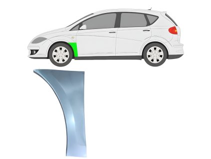 Opravny%CC%81%20plech%20pr%CC%8Cedni%CC%81ho%20blatni%CC%81ku%20%20Leva%CC%81%20Seat%20Altea%20%20Toledo%202004 2015